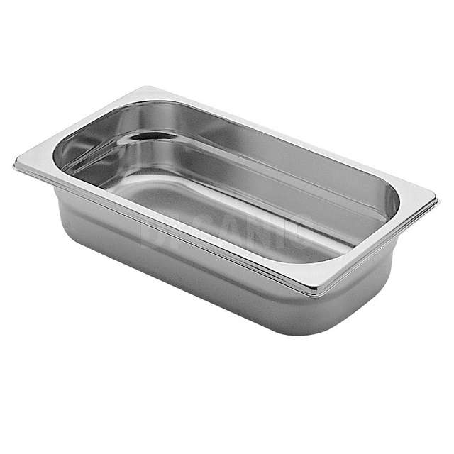 Bacinella gastronorm inox 18/10 pintin ox 1/3 h65 lt 2,4 sovrapponibile 325x175 - Principale