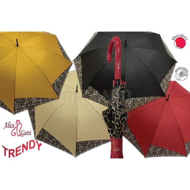 Ombrello automatico fashion donna fiberg. - Principale