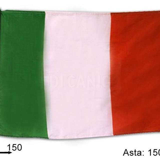 Bandiera italia c/asta cm 90x150 - Principale