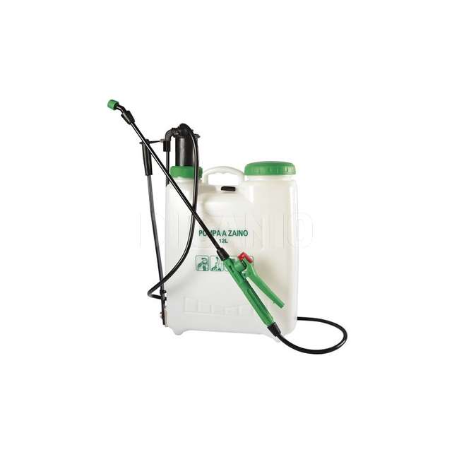 Pompa a pressione a spalla con manometro 12 lt pvc 4 ugelli in dotazione - Principale