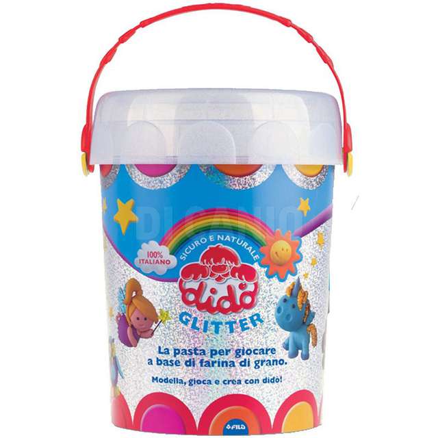 Vaso dido 100 salsicciotti glitter - Principale