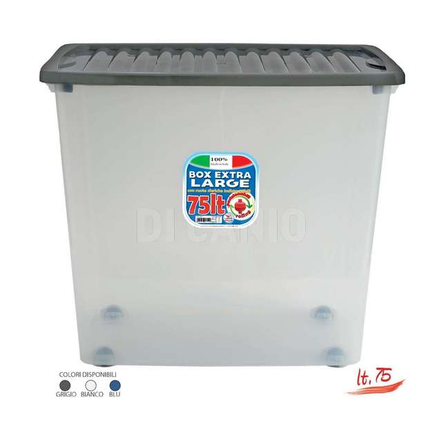 Contenitore riponimento in plastica 4 stagioni lt 75 cm 56x39,5x25,5 lega - Principale