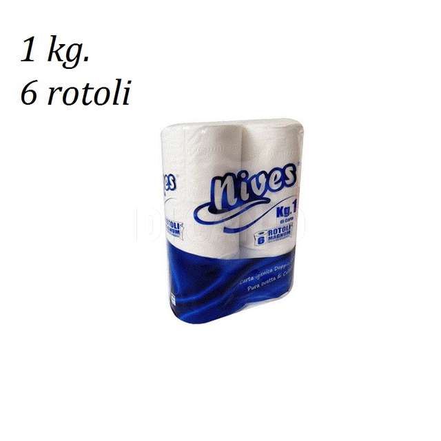 Nives igienica 6 rotoli magnum kg.1 cartur - Principale