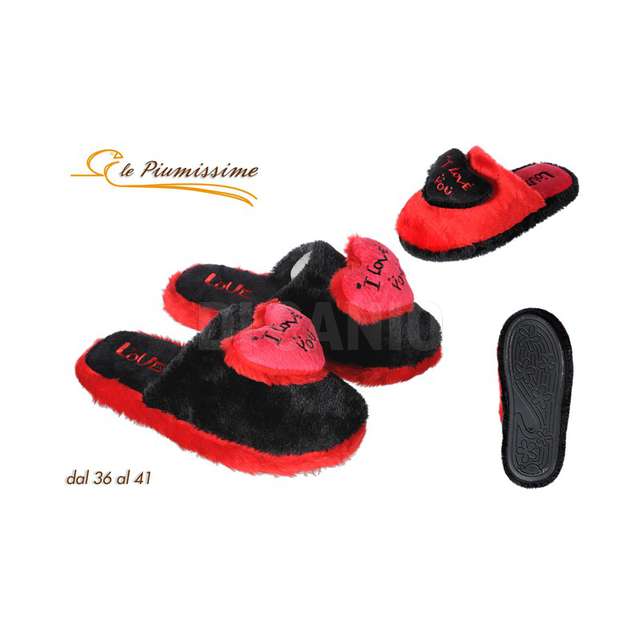 Pantofola donna 36-41 2ass. golden hill - Principale