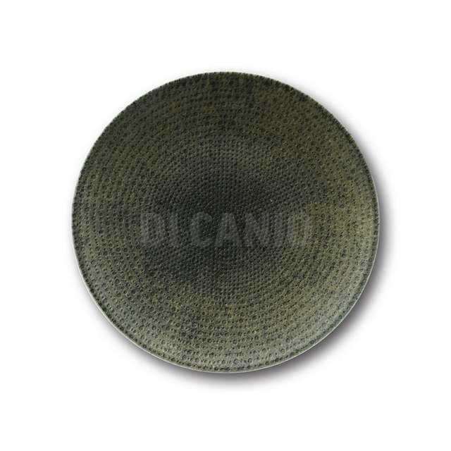 Piatto tondo cm.31 siviglia nail brown - Principale