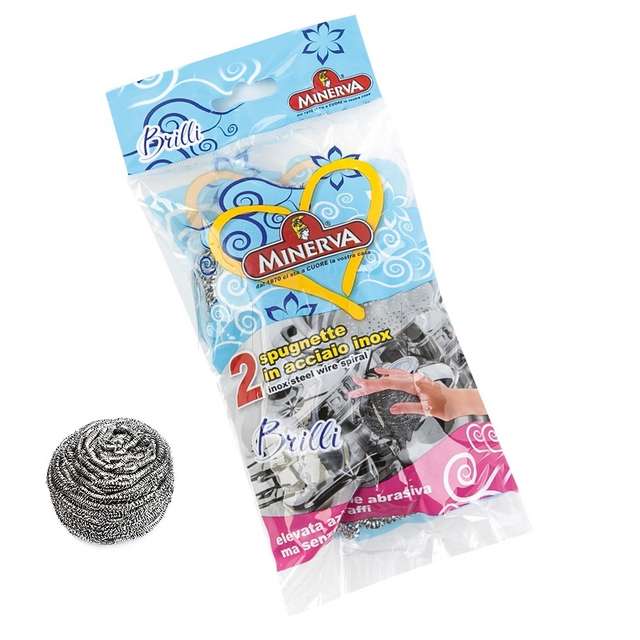 Set 2 spirali acciaio inox 15 gr - Principale