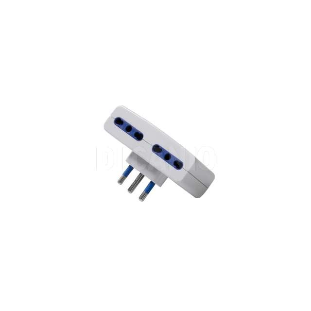Adattatore bianco 4 biposto+spina 16a f.a.i - Principale