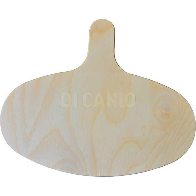 Tagliere ovale in multistrato di betulla 30,5x24,5h1,2 meeting art.1100 - Principale