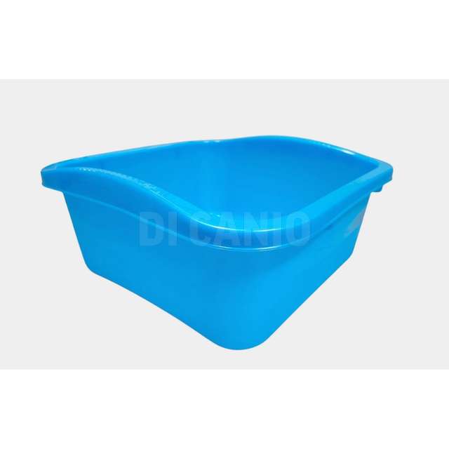 Bagno quadrato cm.38 azzurro - Principale