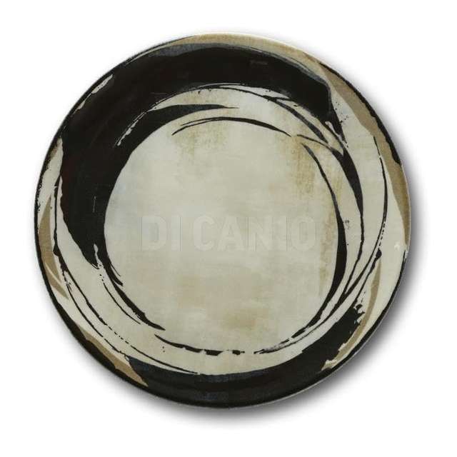 Piatto rotondo cm.31 siviglia dark matter - Principale