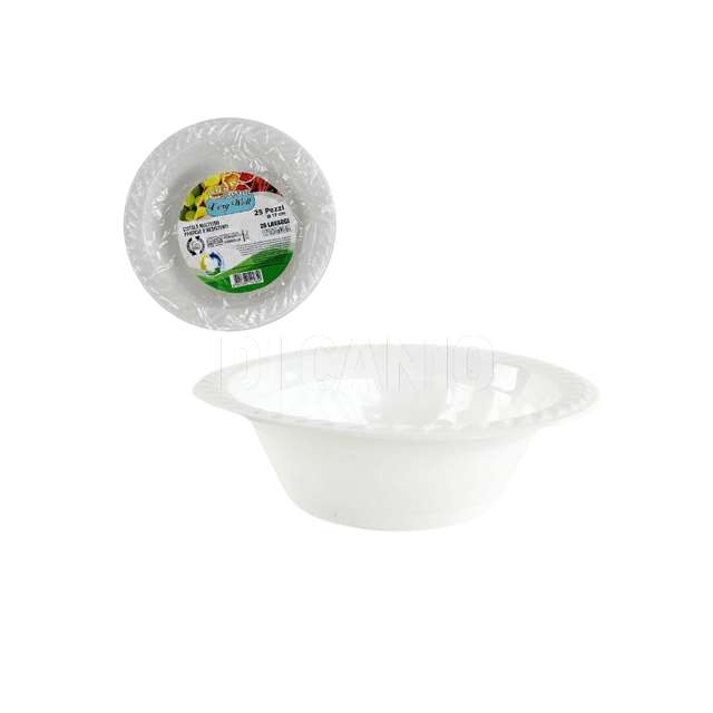 Very well ciotola bianco conf.25pz - Principale