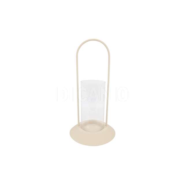 Lanterna vanja panna48 cm metallo/nickel - Principale