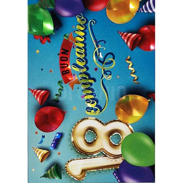 Bigliettino flash card buon compelanno 18 anni - Principale