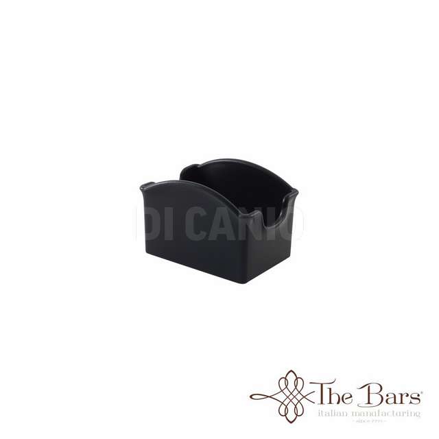 Contenitore plastica per zucchero nero world group the bars - Principale