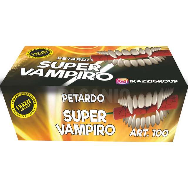 Conf.30 colpi petardo super vampiro newart.100 i razzi group - Principale