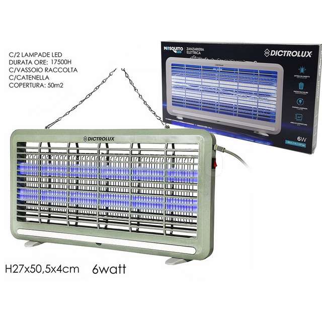 Mosquito killer elettrico 6 watt - Principale