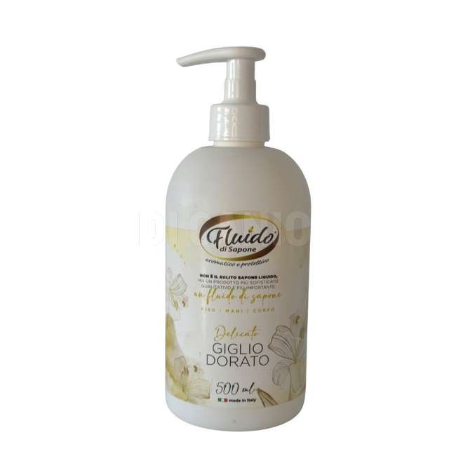 Fluido sapone eco giglio dorato 500ml - Principale