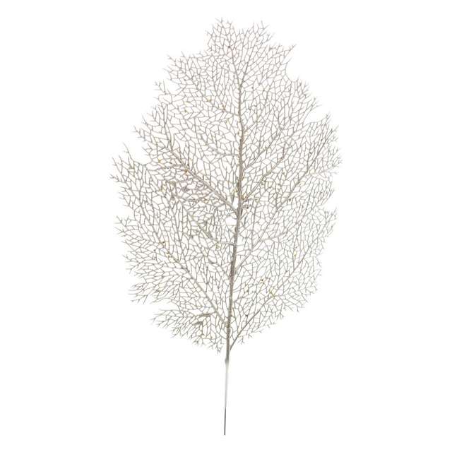 Foglia stephany champagne h60cm fil di ferro polietilene 30x60h - Principale