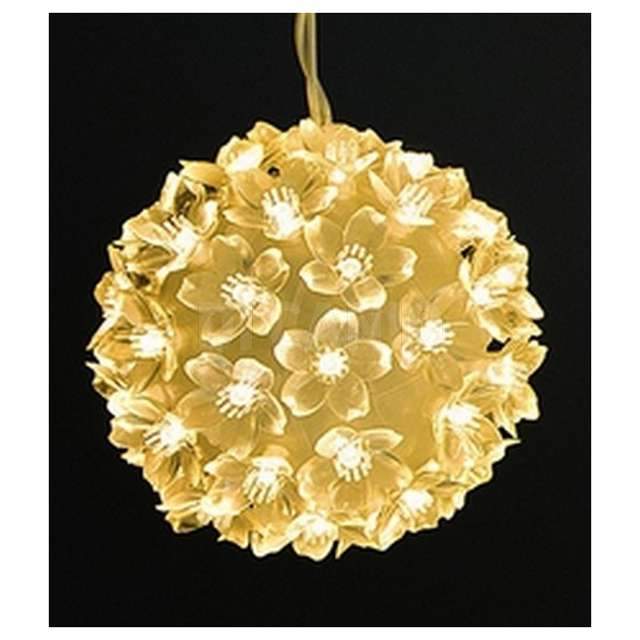 Sfera luminosa 50 led bianco c_flash luce calda x interno euron. el-73747lc - Principale