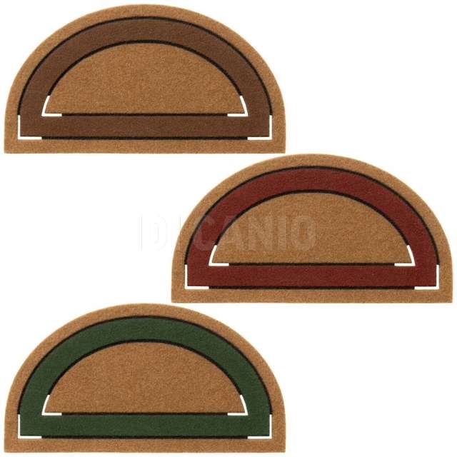 Tappeto zerbini side semicerchio cm.40x75 - Principale