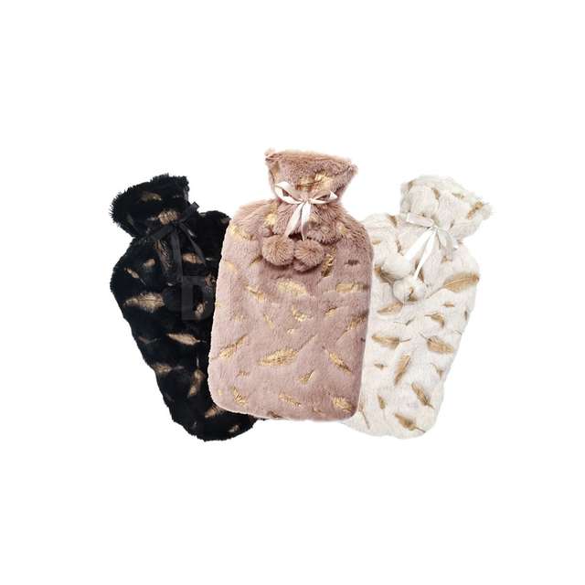 Borsa acqua calda fodera peluche. - Principale