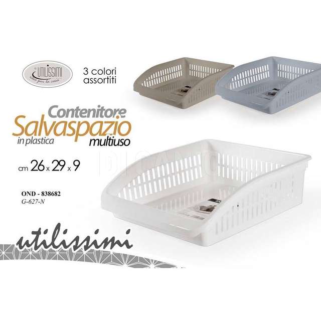 Salva spazio assoritito cm.26x29x9 - Principale