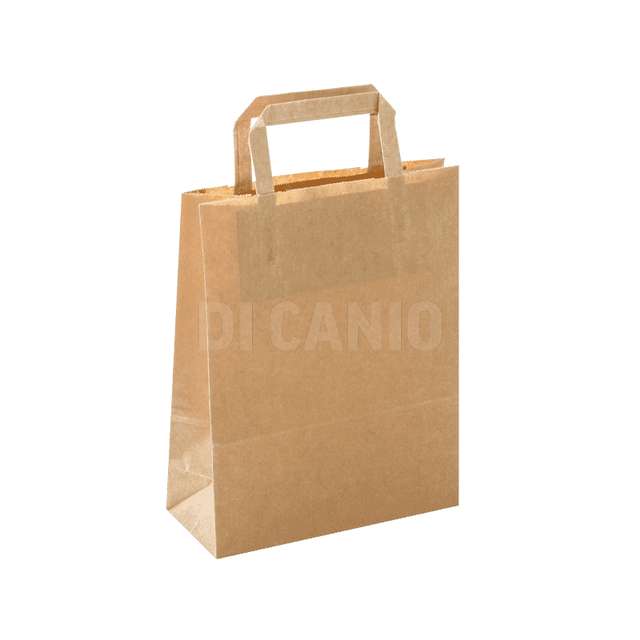 Sacchetto piatta 18+8x24 avana carpad - Principale