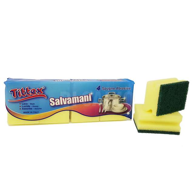 Set 4 spugne salvamani tittex - Principale