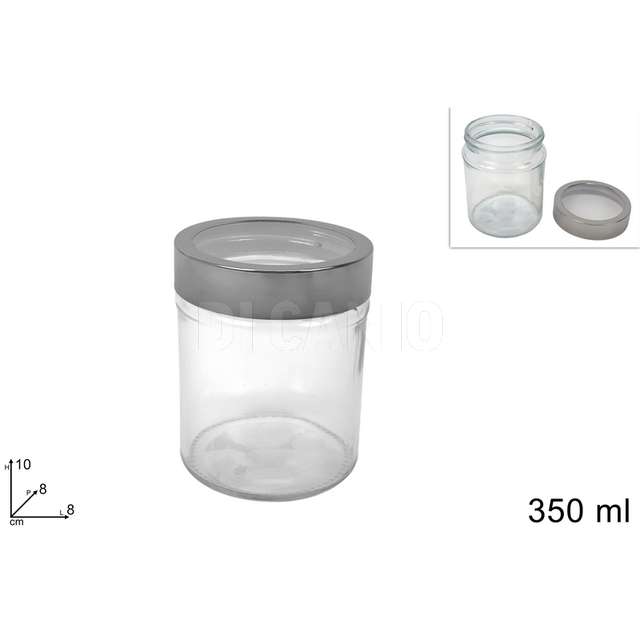 Barattolo vetro 350 ml - Principale