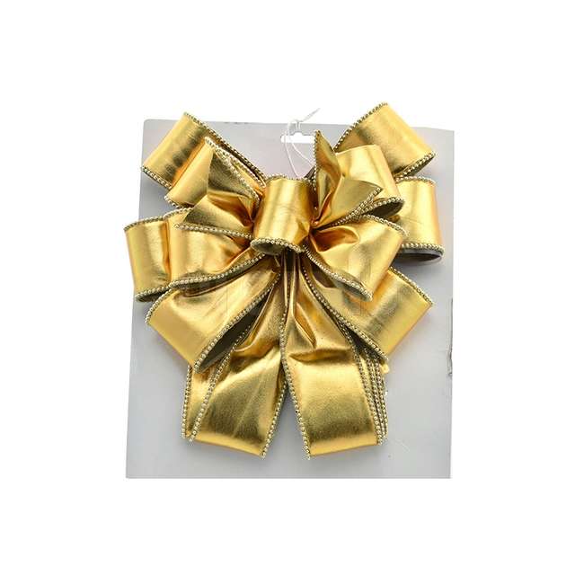 Coccarda puntale 20x38cm oro - Principale