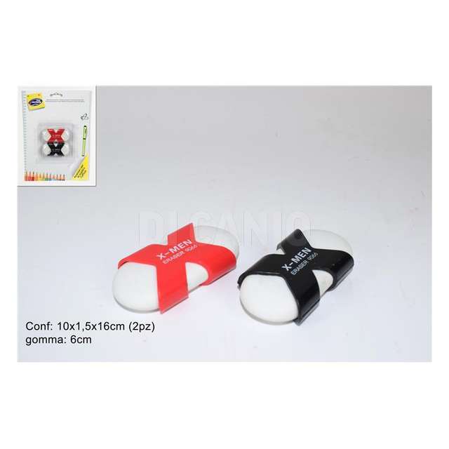 Gomme bianche set 2pz due esse - Principale