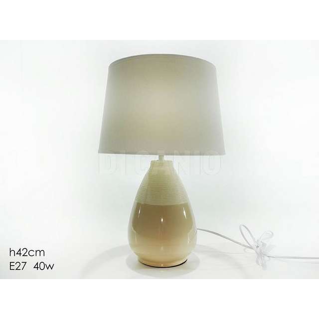 Lampada h.42 cm beige gt - Principale