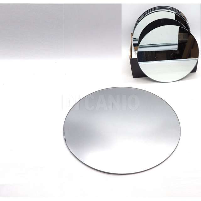Specchio rotondo diam. 25cm spessore 3mm. - Principale