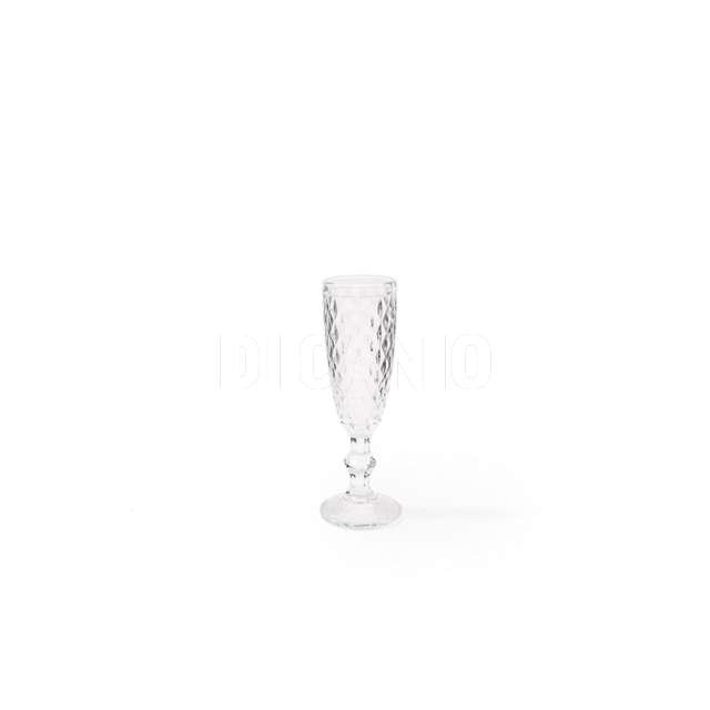 Flute in vetro trasparente everyday diam.6xh.20 cm - Principale
