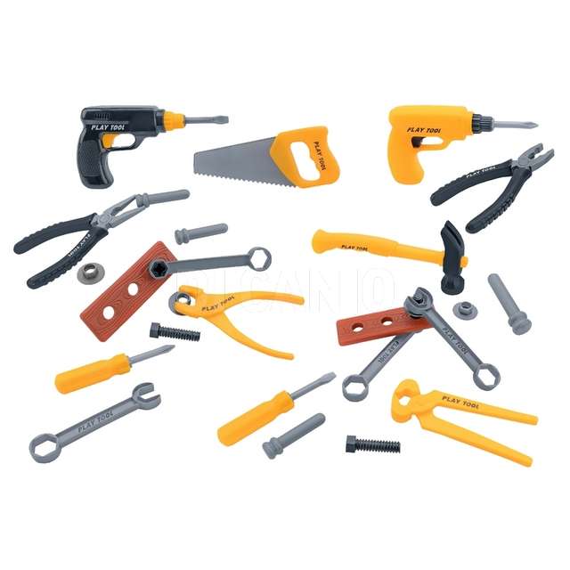 Blister set attrezzi 14 pz 2 assortiti - Principale