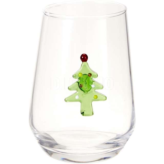 Bicchiere 400ml albero natale - Principale