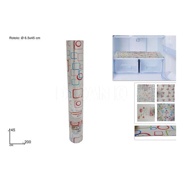 Rotolo protettivo allumino isotermico 45x200cm decorato - Principale