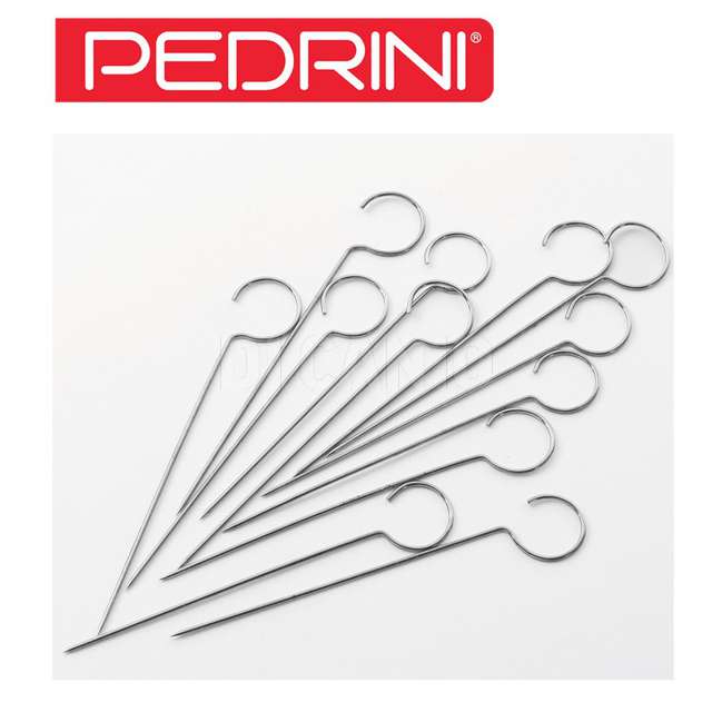 Spiedino in acciaio inox mm.100 set 12 pz - Principale