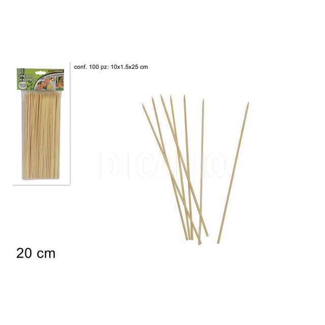 Spiedini bambu 100pz 20 cm - Principale
