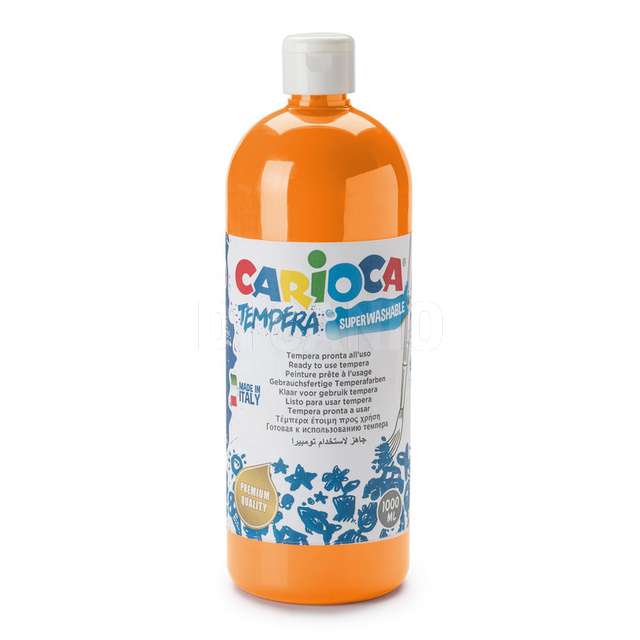 Tempera pronta 1000ml arancio carioca - Principale