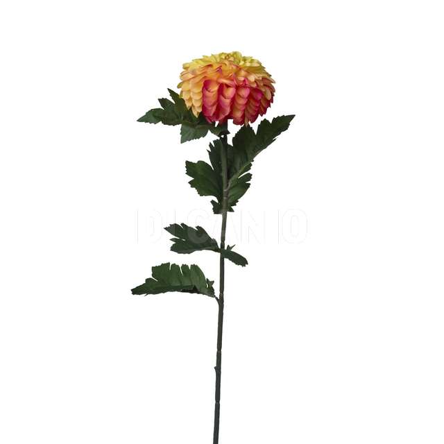 Ramo zinnia cm.73 yellow orange - Principale