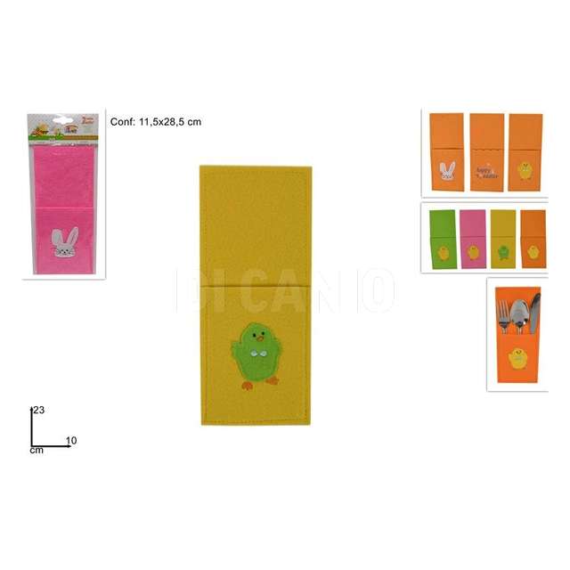 Portaposate pasquale fletro 4 colori 3 assortiti - Principale