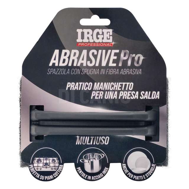 Spugna abrasiva pro con manichetto - Principale