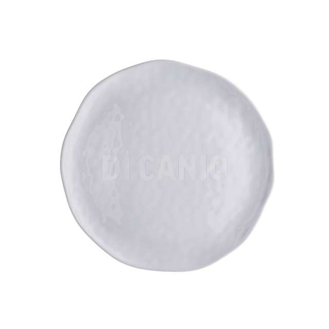 Vassoio tondo melamina bianco d40x2 - Principale