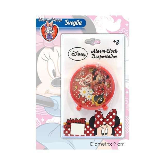 Sveglia 9 cm minnie mc.wd10437c - Principale