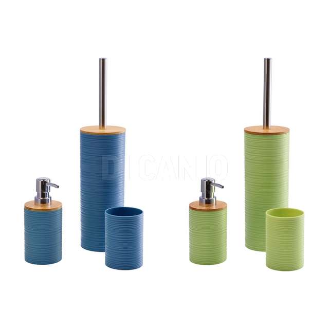 Set 3 pezzi da bagno plastica - Principale