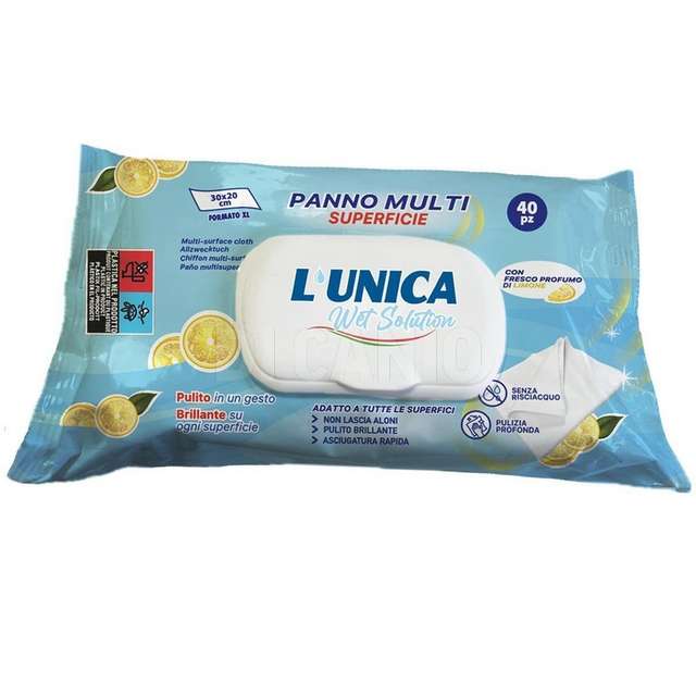 Salviettine multi superfice pop up 40 pz - Principale