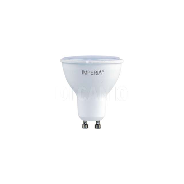 Faretto caldo led 7 w gu10 3000k 25000h caldo - Principale