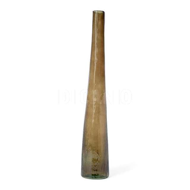 Vaso vetro monofiore verdone dm.9x55 - Principale