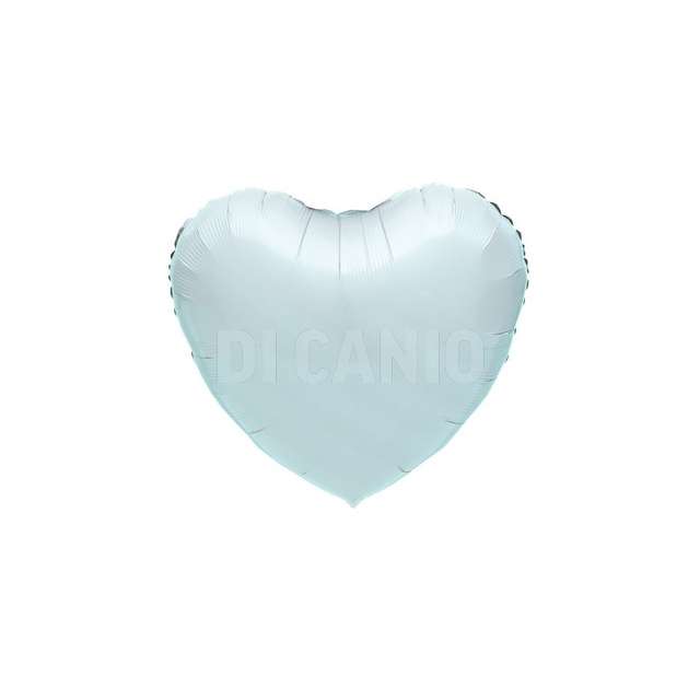 Pallone mylar cuore azzurro dm.45 - Principale